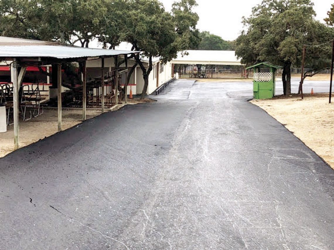 Lakehills Community Center gets parking lot upgrade