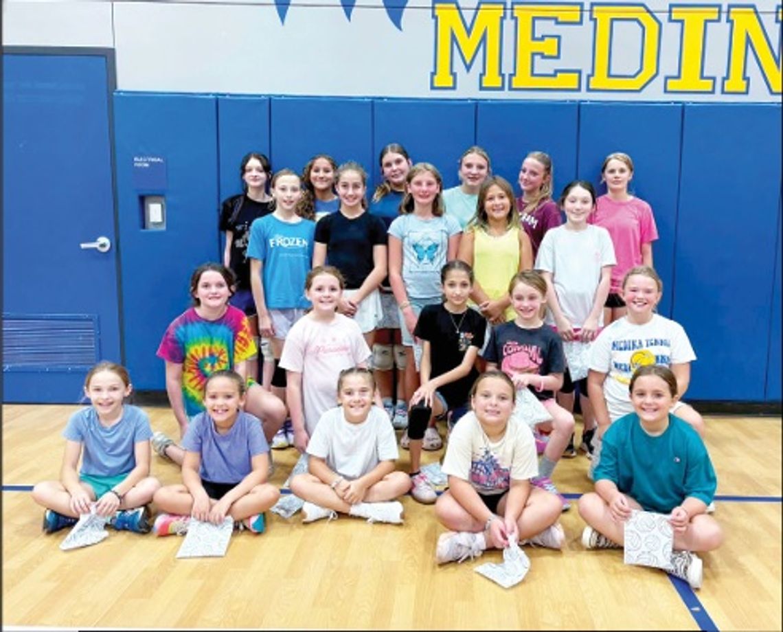 MEDINA HOSTS VOLLEYBALL CAMP MEDINA HOSTS VOLLEYBALL CAMP
