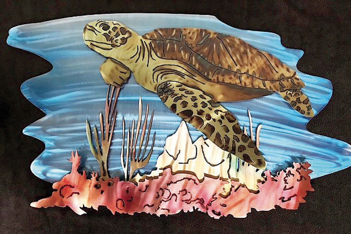 Metal sculptor highlighted in Lakehills