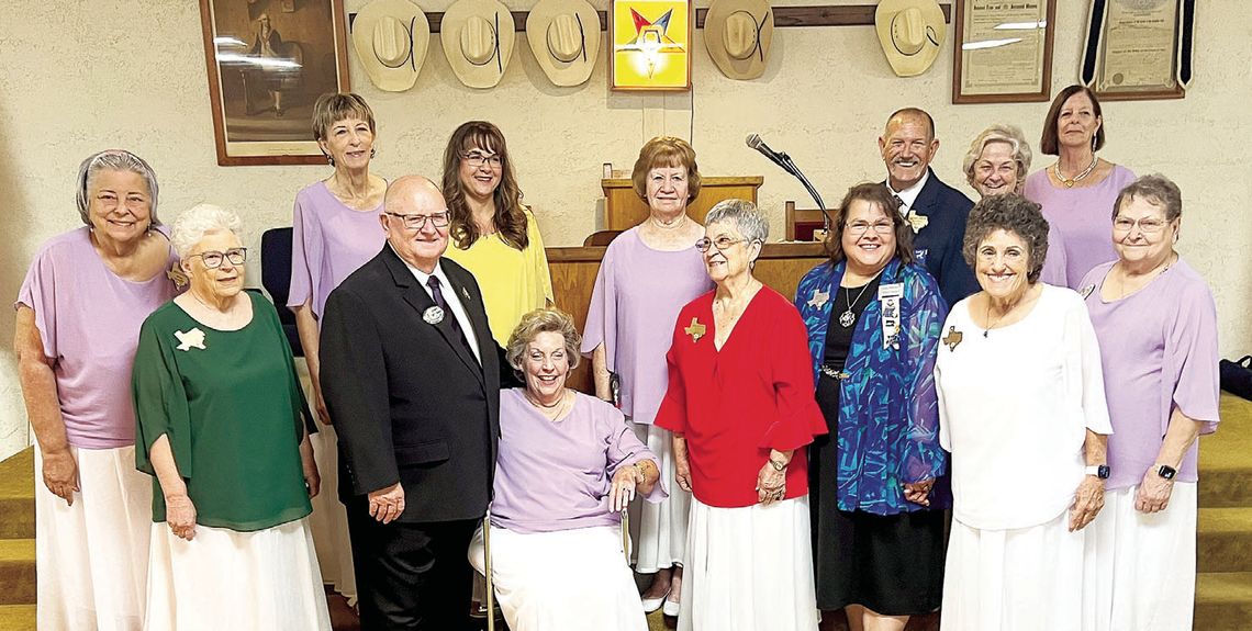 NEW EASTERN STAR OFFICERS INSTALLED