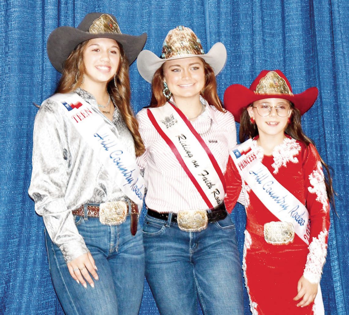 New queens reign after Texas Hill Country pageant in Kerrville