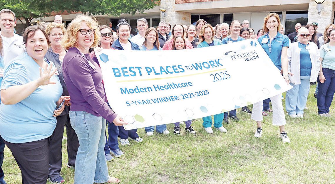 Peterson names one of Best Places to Work