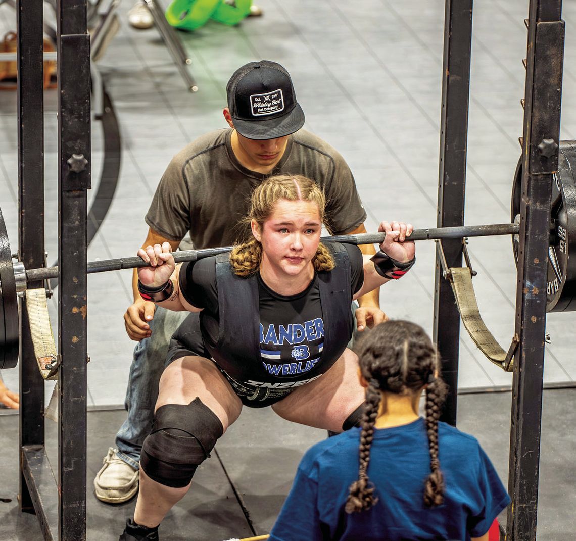 Powerlifting duo places at invitational
