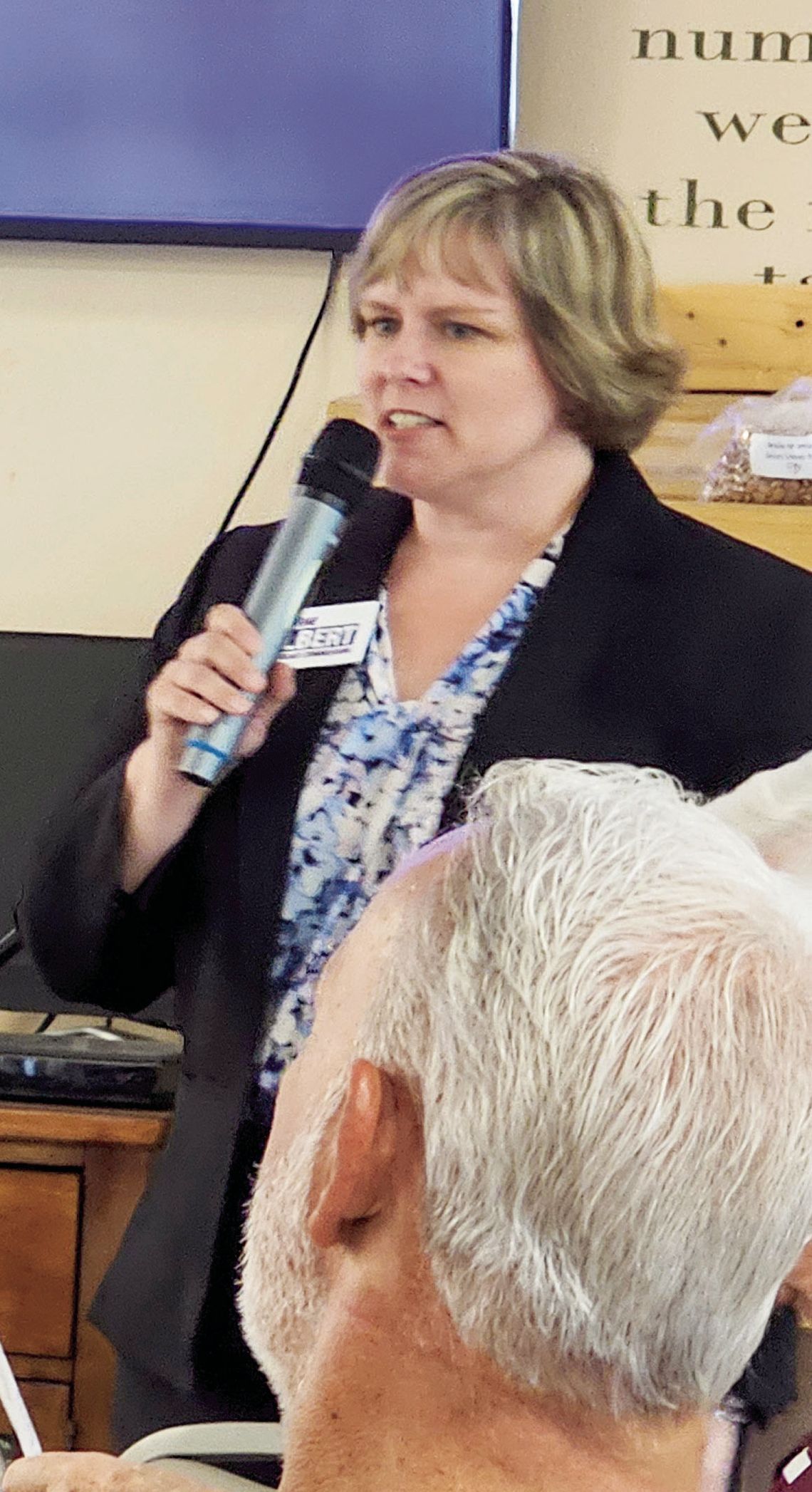 Railroad Commission candidate speaks to Democratic Club