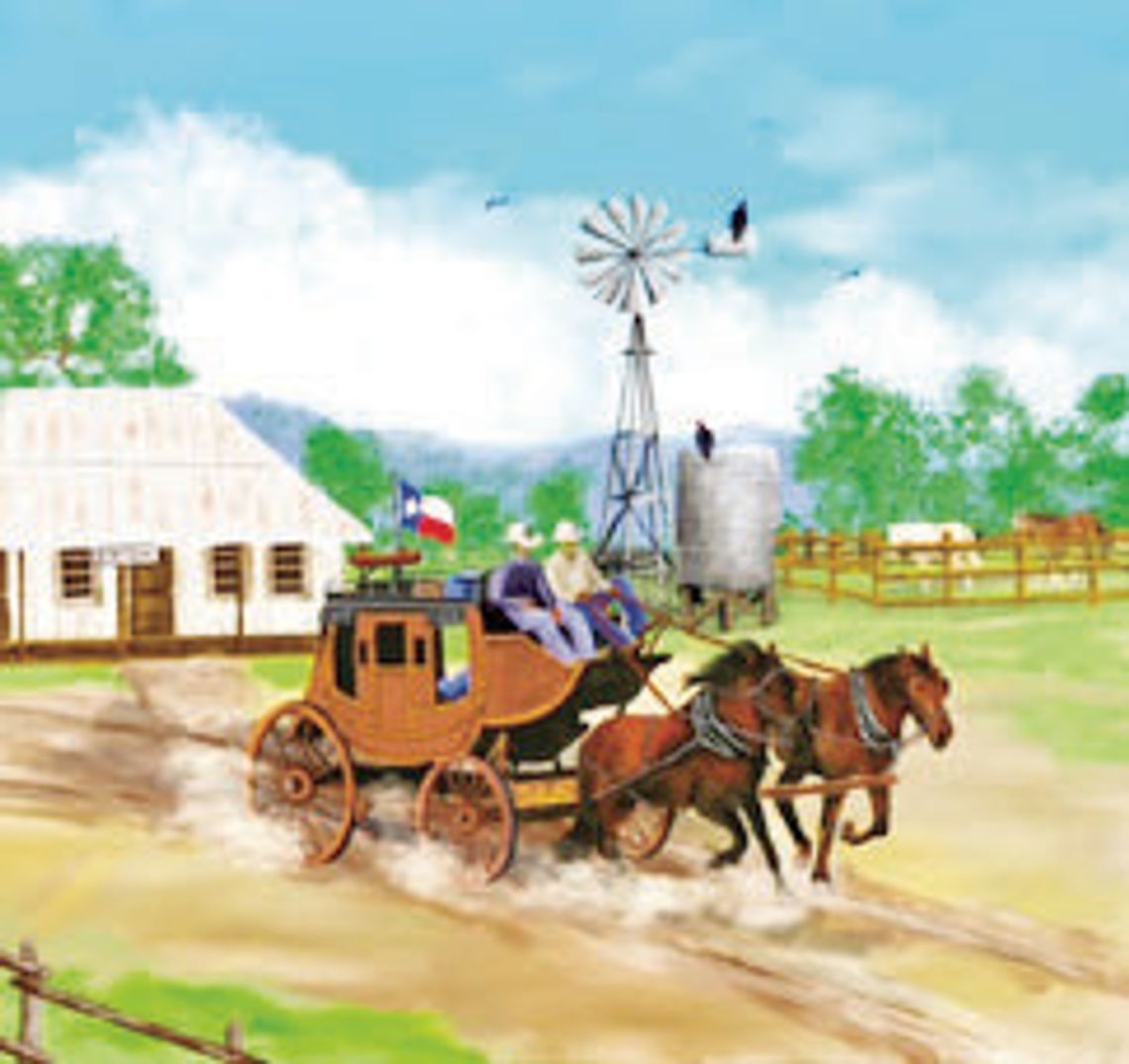 Reiche displaying work at Lakehills Area Library