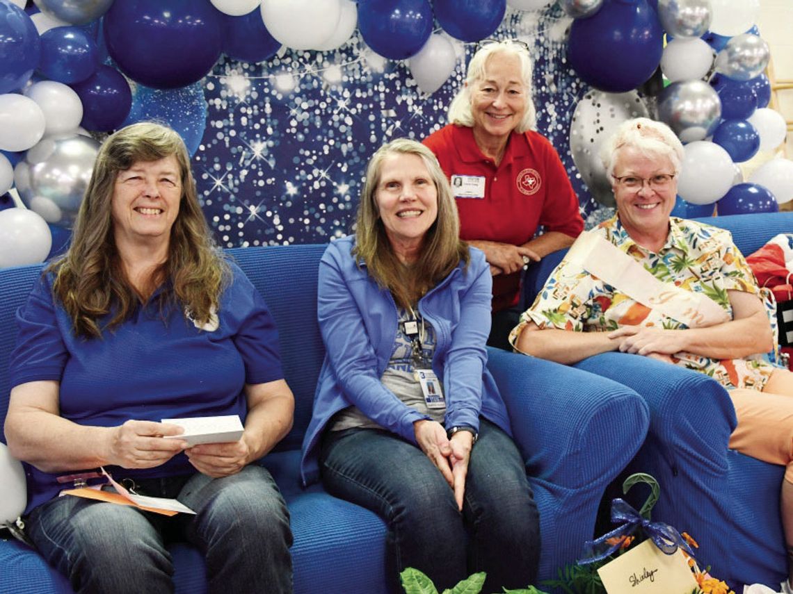 RETIRED TEACHERS RECOGNIZED BY LOCALS