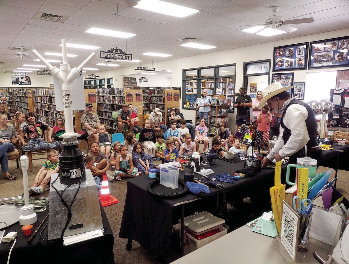 SCIENCE AT THE LIBRARY