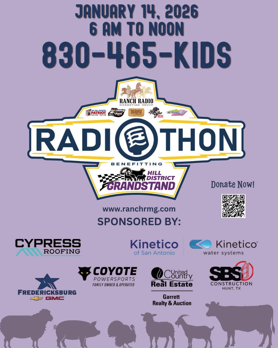 Sixth annual radiothon benefits Kerrville youth show Sixth annual radiothon benefits Kerrville youth show
