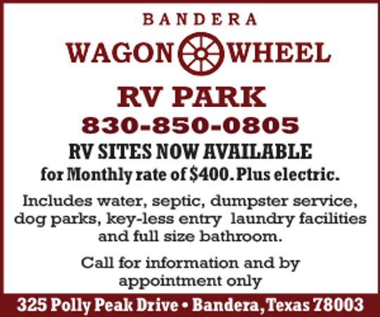 Bandera Wagon Wheel
